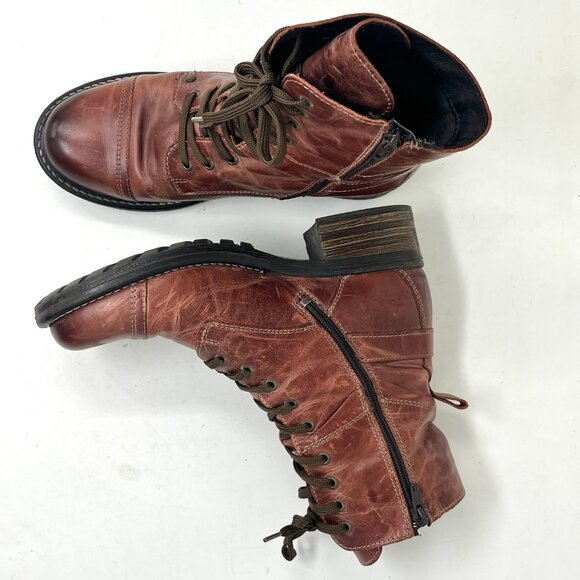 Taos Australia CRAVE Boot Women's 8-8.5US 39EUR [Reddish Brown] Leather - Picture 2 of 11